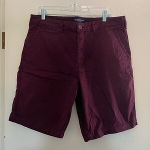 Men's American Eagle Burgundy Shorts